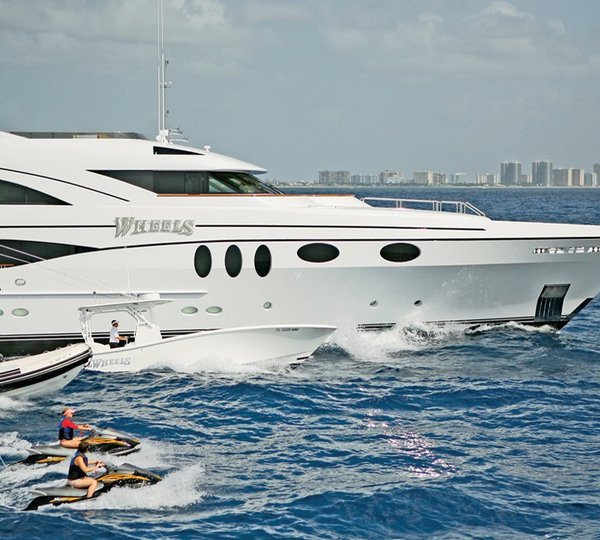 wheels yacht charter price